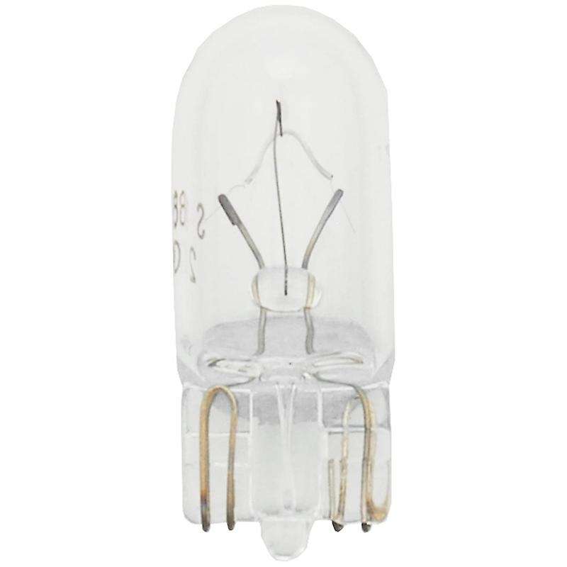 50PCS 168 T10 Bulb Basic Miniature Bulb for License Plate Light Side Marker Automotive Interior Dash