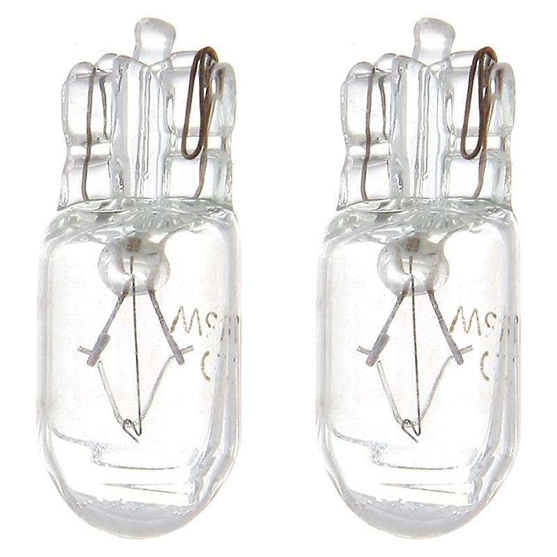 50PCS 168 T10 Bulb Basic Miniature Bulb for License Plate Light Side Marker Automotive Interior Dash