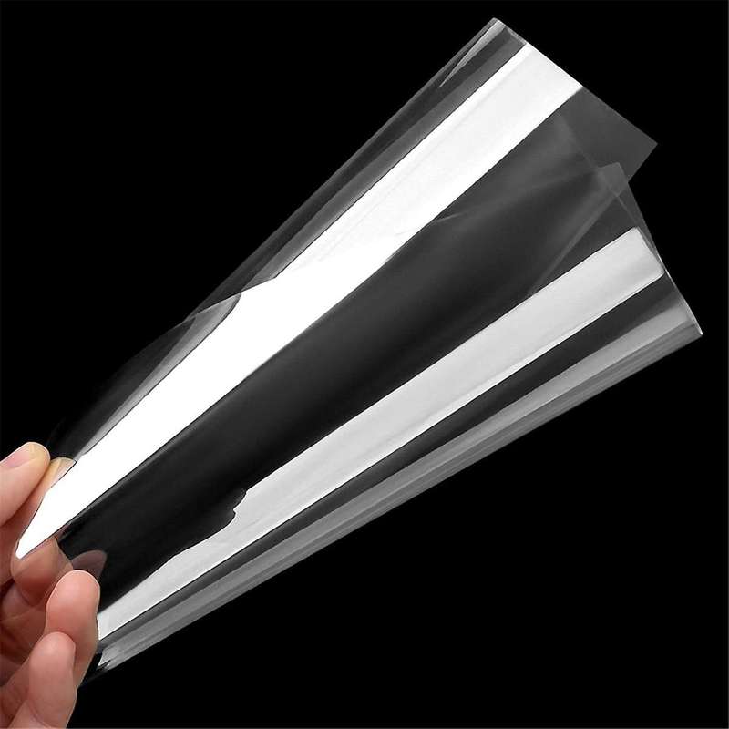 50PCS Acetate Sheets Clear Acetate Sheets Plastic Heat Resistant, 4.3x6.3inchBlank Mylar Stencil She