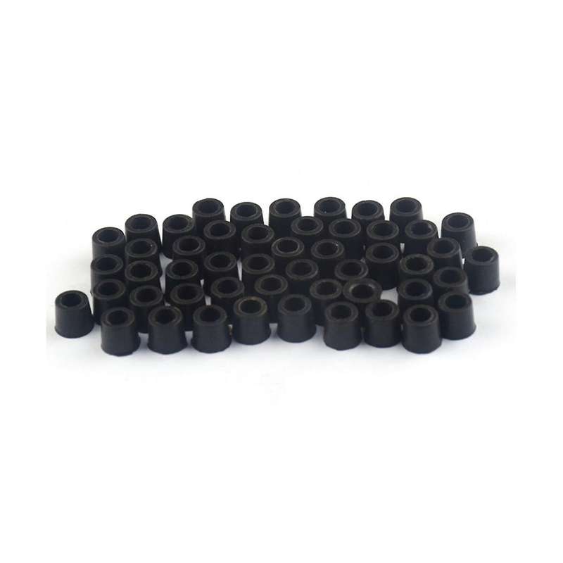 50PCS Air Conditioner Duct Repair Gasket Rubber Gasket Seal Ring Replacement Auto Parts Black