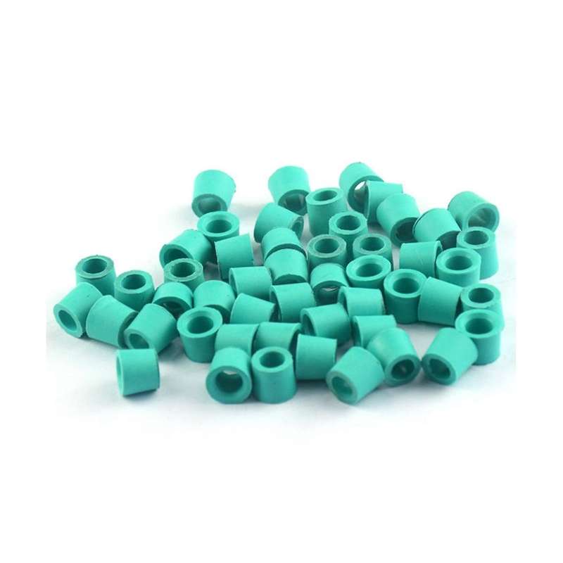 50PCS Air Conditioner Duct Repair Gasket Rubber Gasket Seal Ring Replacement Auto Parts Black