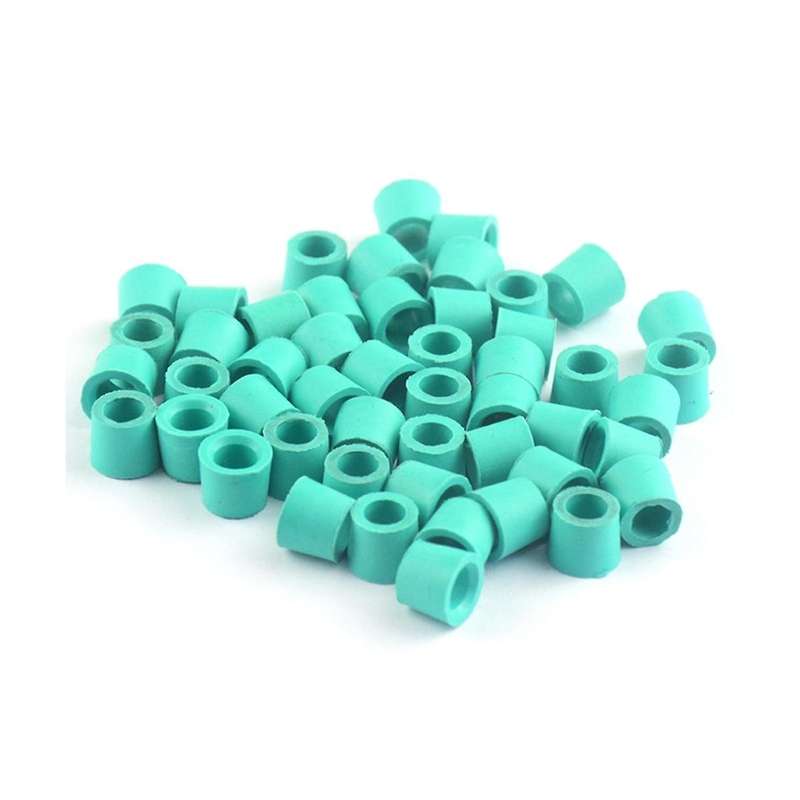 50PCS Air Conditioner Duct Repair Gasket Rubber Gasket Seal Ring Replacement Auto Parts Black
