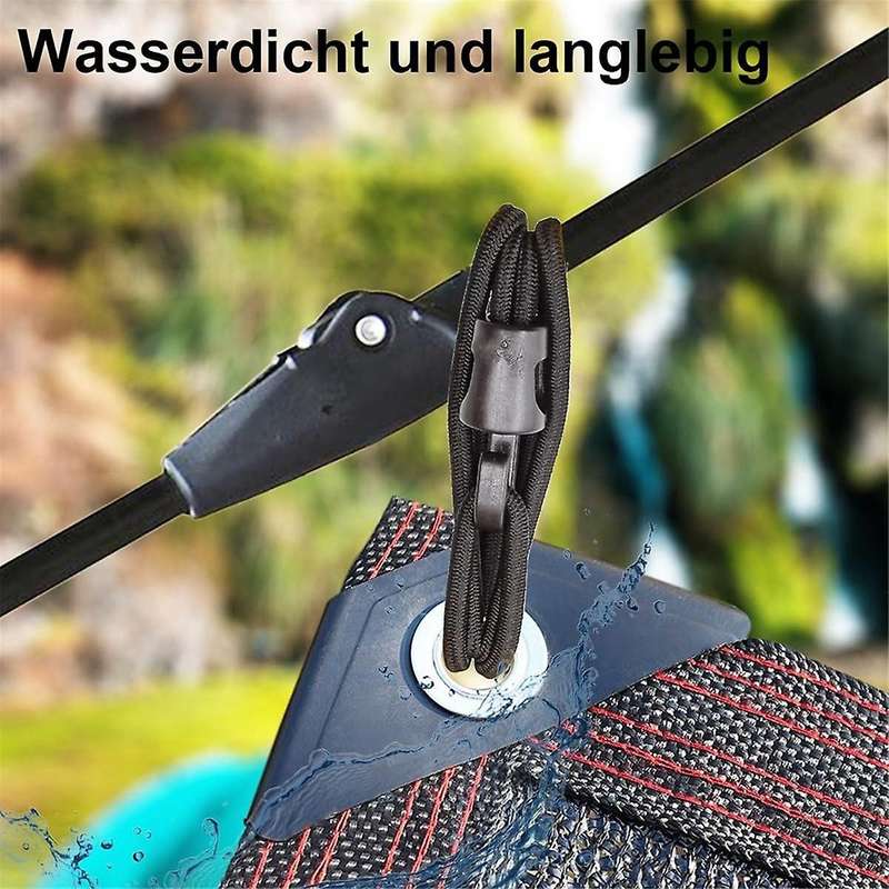 50Pcs Bungee Cord with Hooks,Expander with Hooks Rubber Tensioner with Hooks for Pool Cover