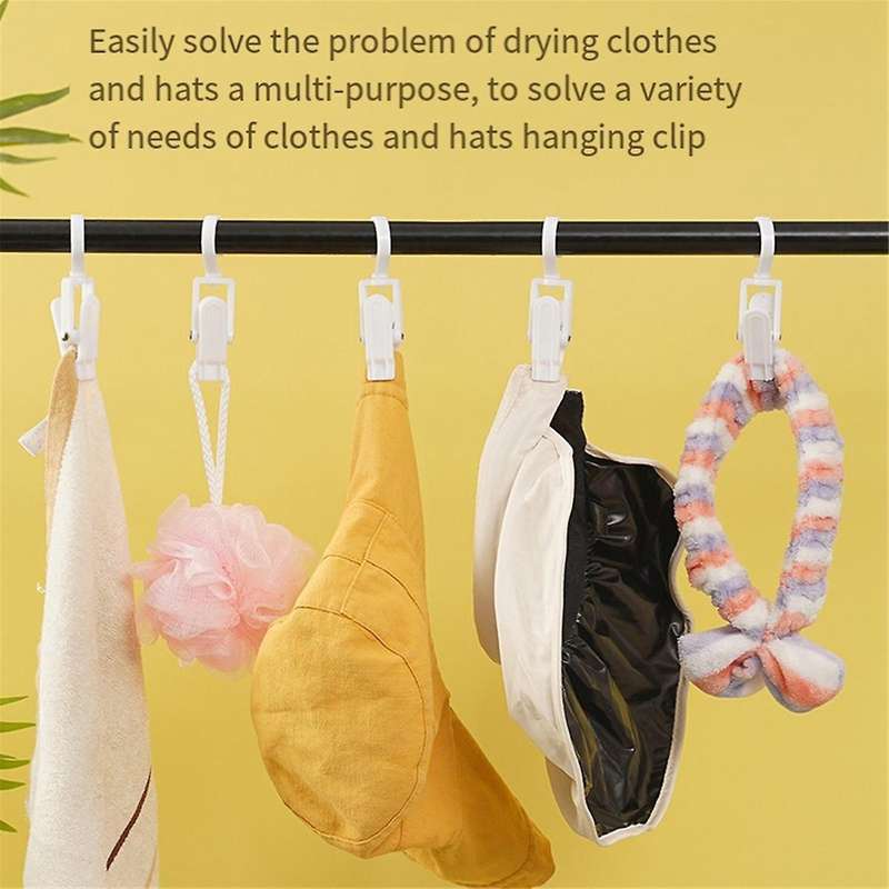 50pcs Clothes Clips for Hanging Clothes, Clothespins Clips with Springs Clothes for Bedroom Bathroom