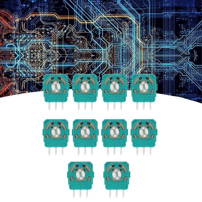 50PCS Joystick Potentiometers Sensor Kit 10Kohn for XBOXONE Controller 3D Thumbstick Axis Resistors