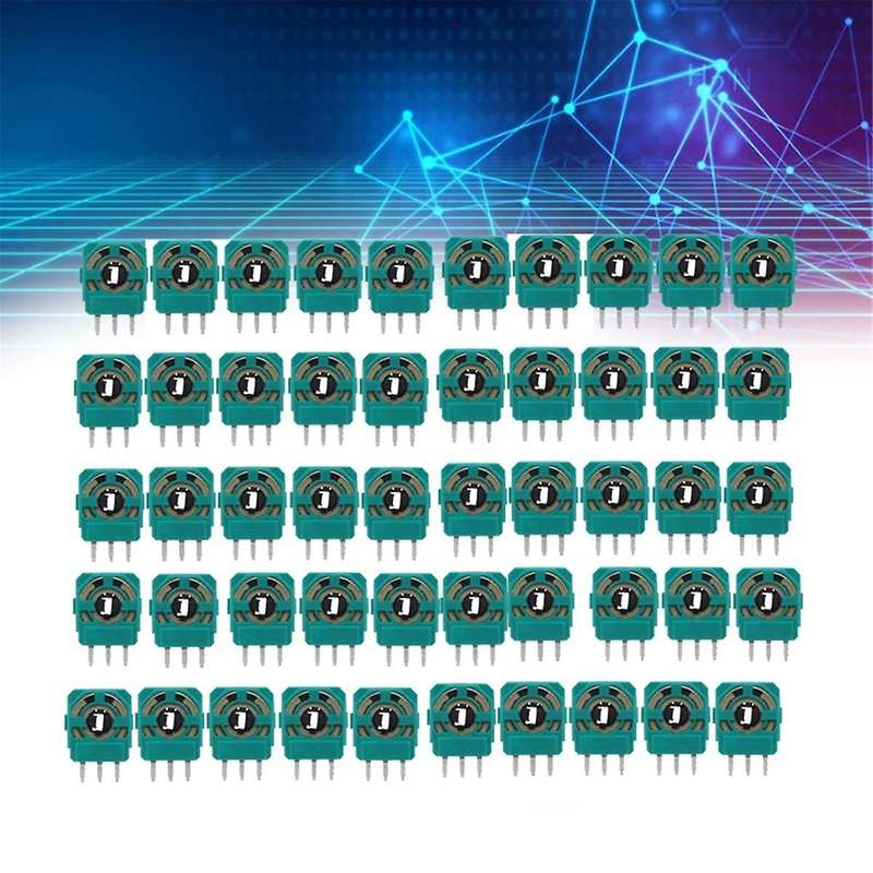 50PCS Joystick Potentiometers Sensor Kit 10Kohn for XBOXONE Controller 3D Thumbstick Axis Resistors