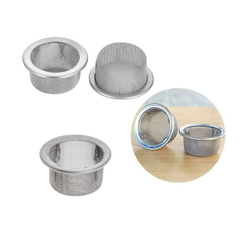 50pcs Mini Stainless Metal Reusable Filters