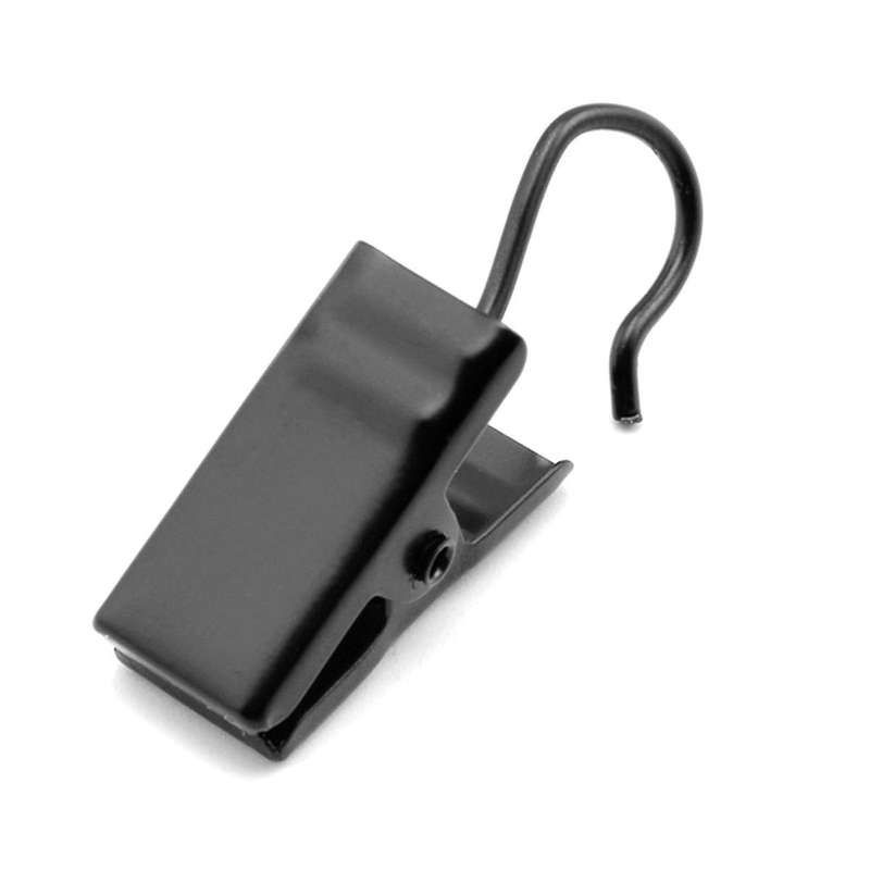 50Pcs Metal Curtain Clips with Hook Towel Photo Clips Home Window Accessories Sturdy and Durable Iro