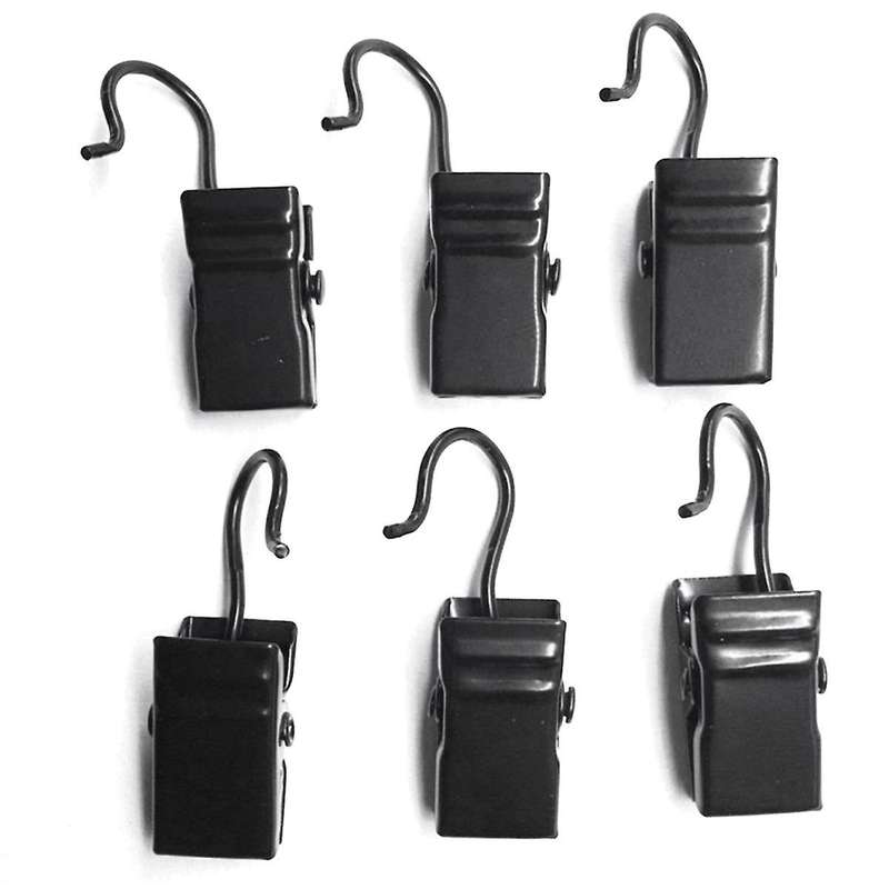 50Pcs Metal Curtain Clips with Hook Towel Photo Clips Home Window Accessories Sturdy and Durable Iro