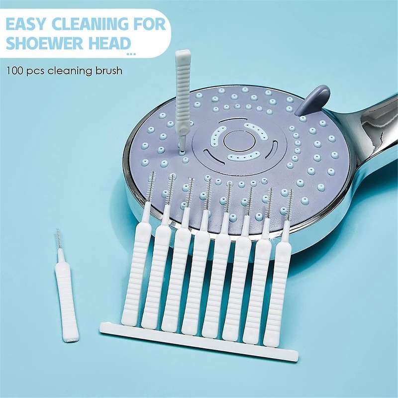 50Pcs Shower Cleaning Artifact Nozzle Cleaning and Dredging Needle Shower Head Cleaning Brush