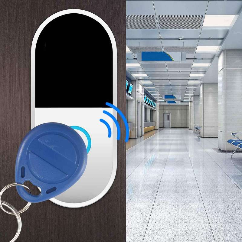 50pcs T5577 Blank Key Tag Rfid Chip Ring Cards Tags Keytag 125 Khz Copy Rewritable Writable Duplica