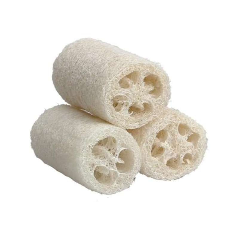50pcsnatural Loofah Exfoliating Body Shower Loofah Sponge,premium Exfoliating Biodegradable Loofah