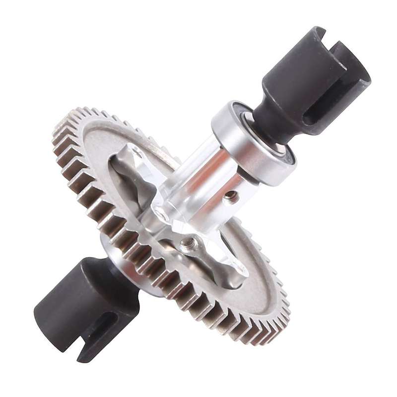 50T Case Gear for 1/10 Arrma 1/8 Karton Senton Outcast Talion 1/7 Mojave Silver