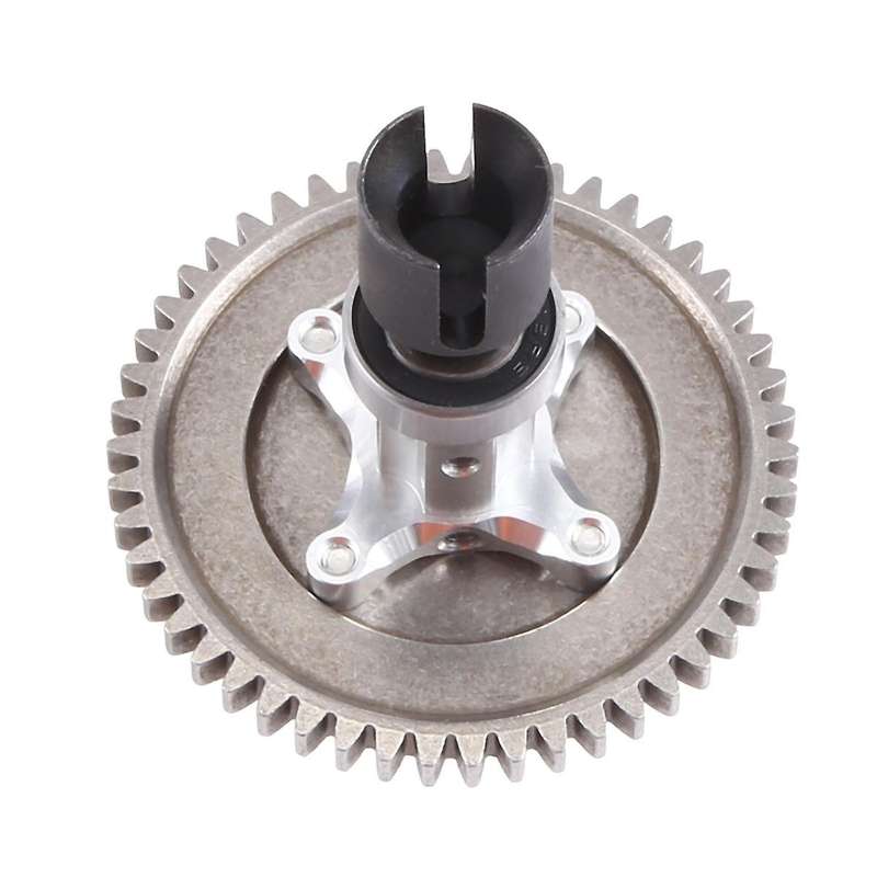 50T Case Gear for 1/10 Arrma 1/8 Karton Senton Outcast Talion 1/7 Mojave Silver