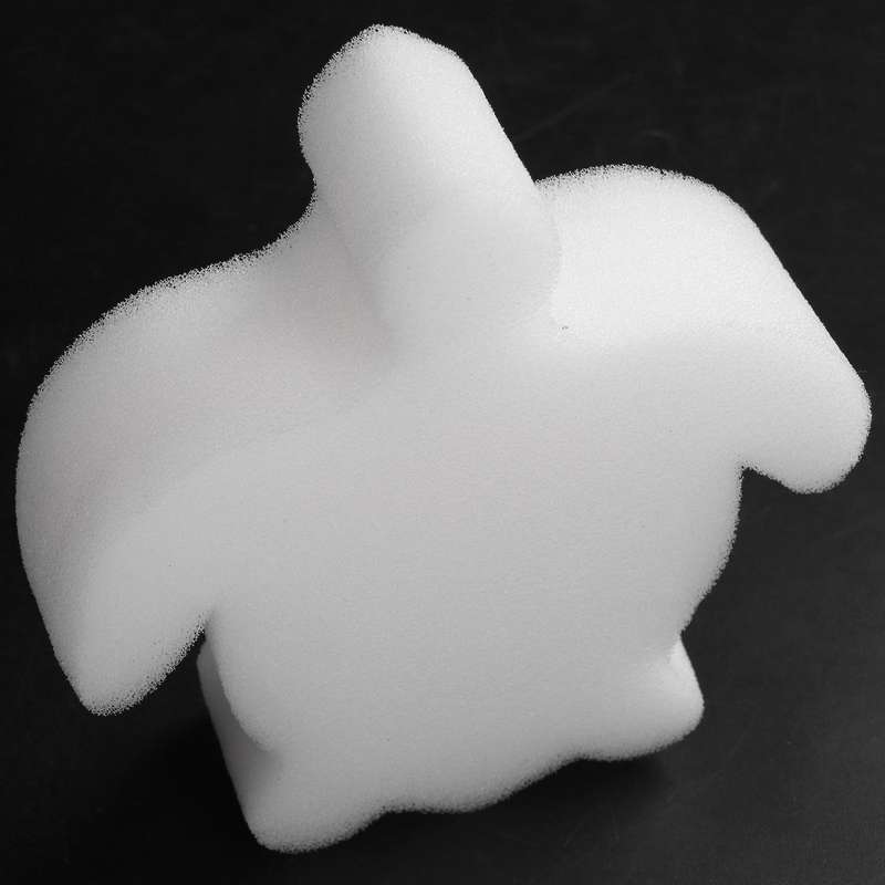 50pcs White Floating Spa Sponge Turtle Oil Absorbing Hot Tub Skimmer Scum Absorber Cleaners for Swi