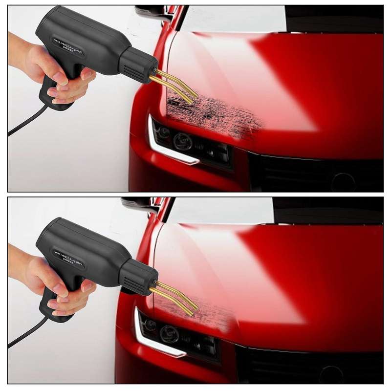 50W Portable Plastics Welders Garage Tools Hot Staplers Machine PVC Repairing Machine Car Bumper Rep