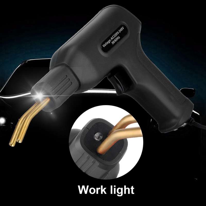 50W Portable Plastics Welders Garage Tools Hot Staplers Machine PVC Repairing Machine Car Bumper Rep