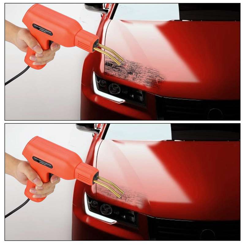 50W Portable Plastics Welders Garage Tools Hot Staplers Machine PVC Repairing Machine Car Bumper Rep