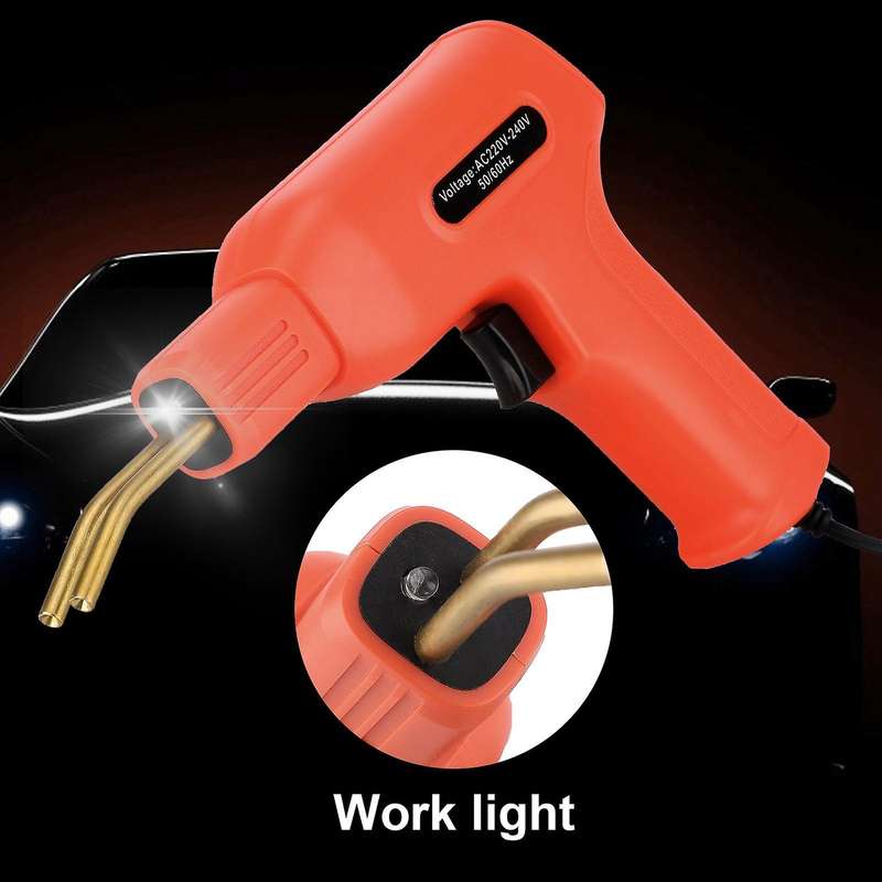 50W Portable Plastics Welders Garage Tools Hot Staplers Machine PVC Repairing Machine Car Bumper Rep