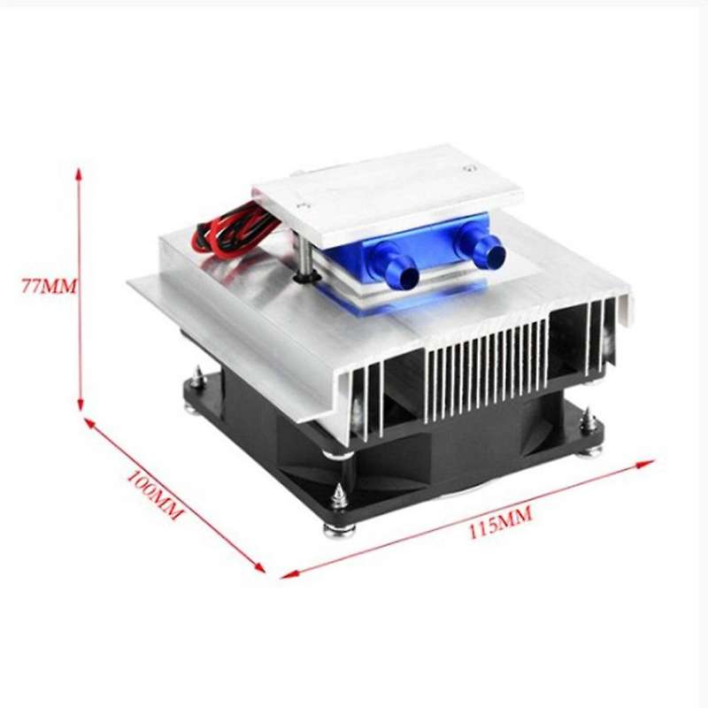 50W Thermoelectric Peltier Refrigeration Cooler Semiconductor Air Conditioner Cooling System Peltier
