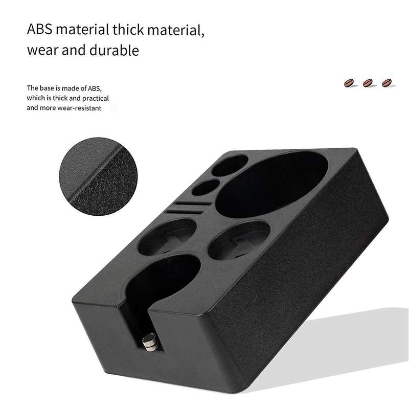 51/53mm Coffee Portafilter Rack Distributor Holder Espresso Tamper Mat Stand Espresso Knock Box Cof