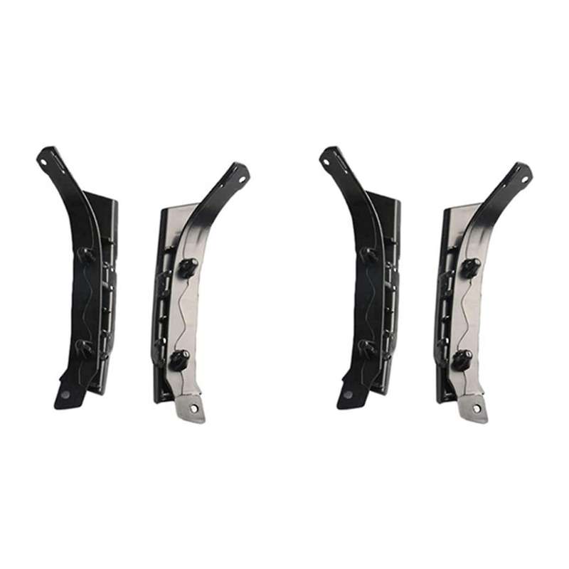 51117116667 for X5 E53 2003- 2006 1 Pair Front L & R Bumper Cover Bar Support Bracket Holder Guide
