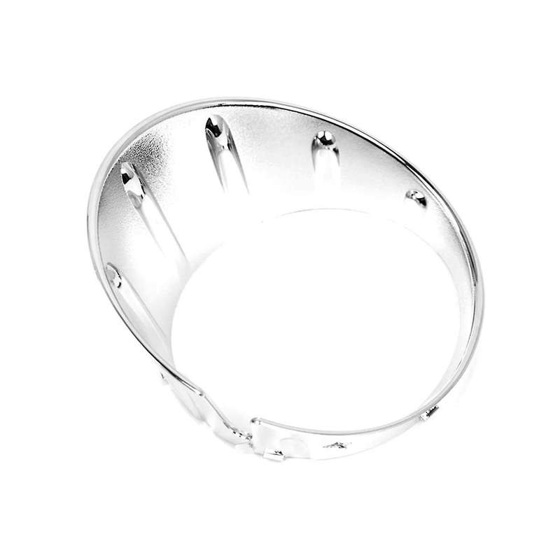 51117248791 Left Front Bumper Fog Light Ring Cover for MINI R56 2009-2013 Fog Light Frame