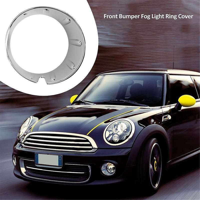 51117248791 Left Front Bumper Fog Light Ring Cover for MINI R56 2009-2013 Fog Light Frame