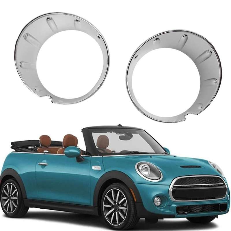51117248792 Right Front Bumper Fog Light Ring Cover for MINI R56 2009-2013 Fog Light Frame
