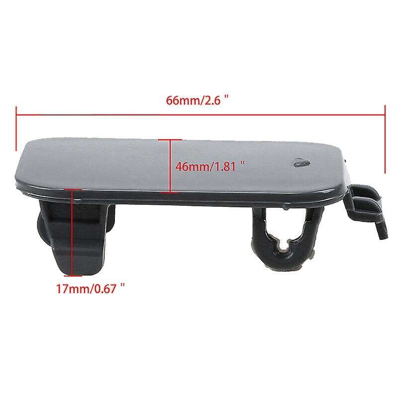 51117184708 Front Bumper Tow Hook Cover Cap for E60 528I 535I 550I 2005-2009