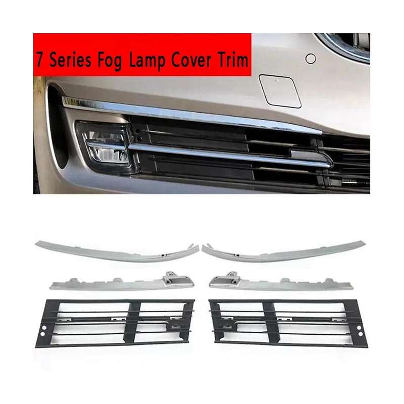 51117295275 51117295276 Front Fog Light Grille Daytime Running Light Cover Grille Automobile for F01
