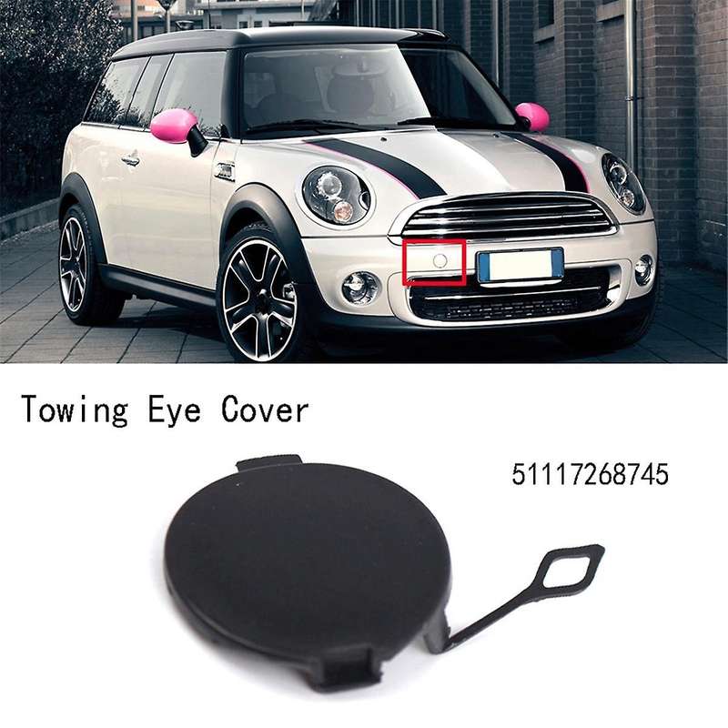 51117268745 Front Bumper Tow Hook Cap Towing Eye Cover 51117268745 for R55-R57