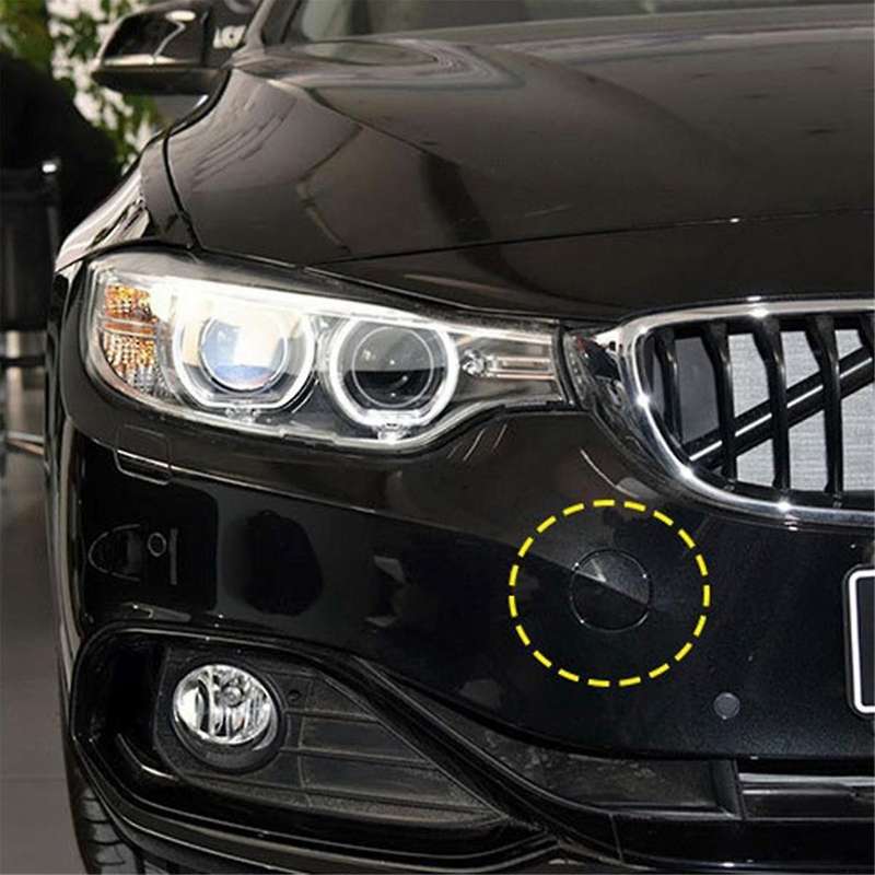 51117362392 Right Front Bumper Towing Trailer Cap for F32 F33 F36 2014-2020 Tow Hook Cover Car Part