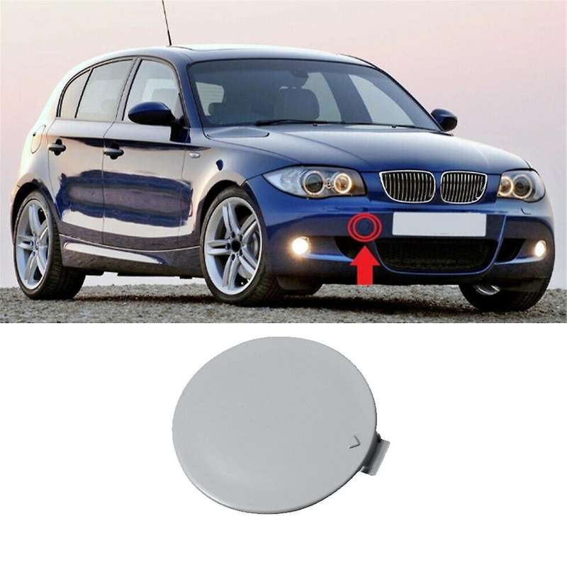 51117837429 for 1 Series E81 E87 2004-2011 Towing Cap Front Bumper Tow Hook Cover Car Accessories