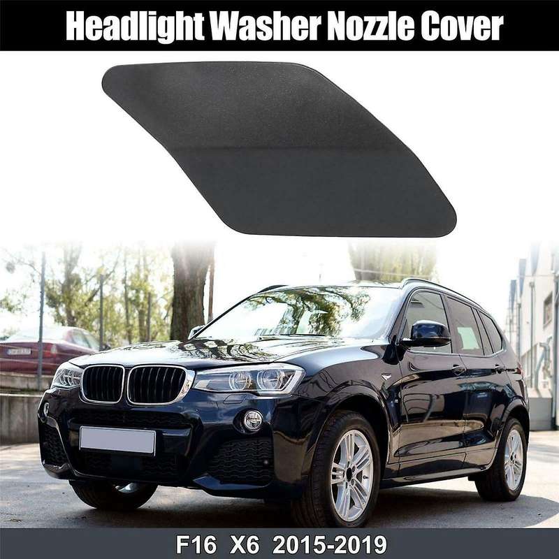 51117422903 Front Left Headlight Washer Nozzle Cover for X6 F15 F16 2015-2019 Head Light Cleaning Wa