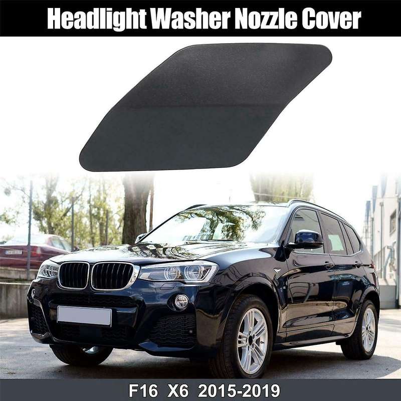 51117422903 Front Left Headlight Washer Nozzle Cover for X6 F15 F16 2015-2019 Head Light Cleaning Wa
