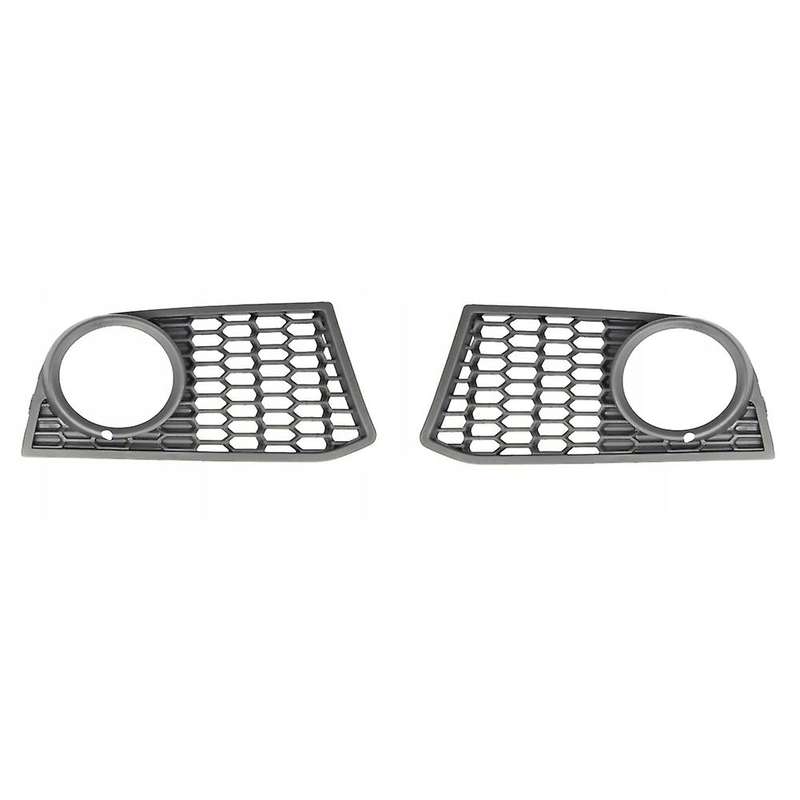51117906197 Car Front Left Bumper Fog Light Cover Bezel Grille with Hole for 5 Series F10 F11 M Sty