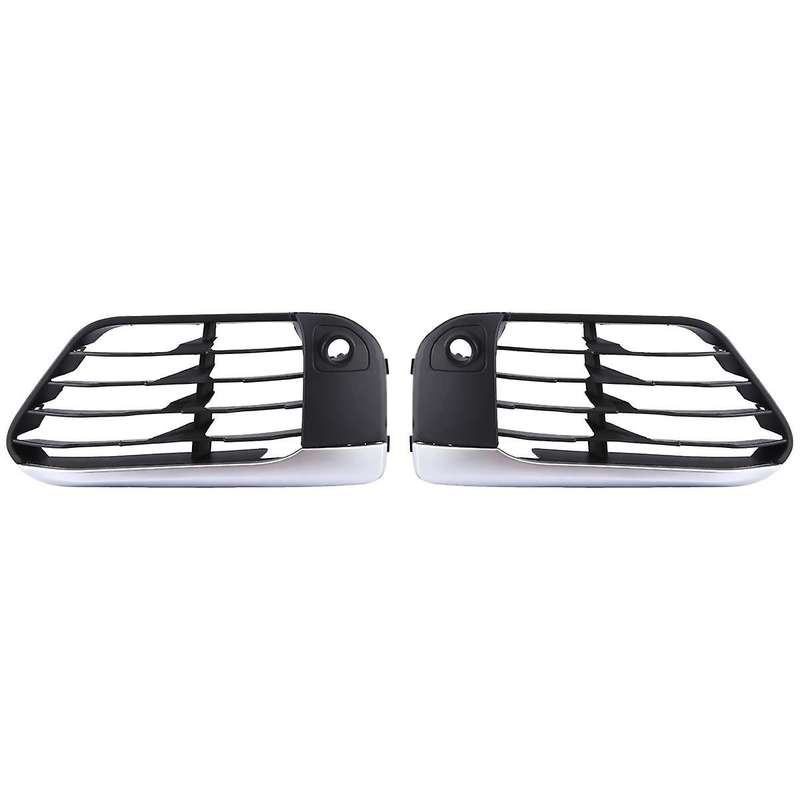 51117453987 51117453988 Front Bumper Windscreen Front Bumper Outer Grille Left+right Auto Car for F4