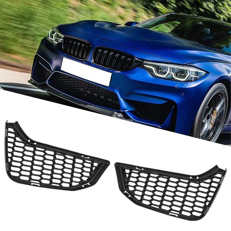 51118054301 51118054302 Front Bumper Grille Grille Ventilation Mesh Automotive for M3 F80 F82 F83 2
