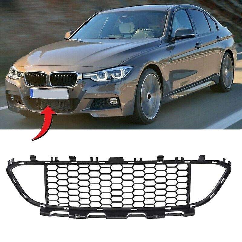 51118068124 Car Front Bumper Lower Center Grille for-BMW 3 Series F30 F31 LCI M-Sport 2011+