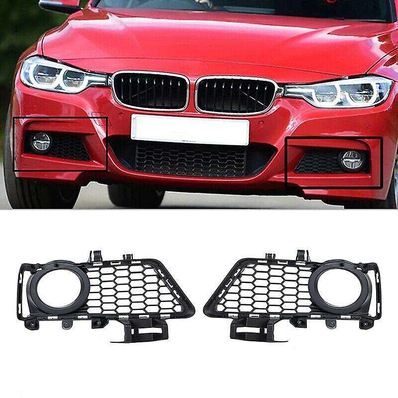 51118054156, 51118054155 Front Bumper Lower Fog Light Grille for - 3 Series F30 F31 M-Sport 2011+