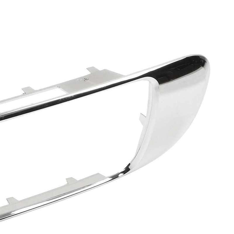 51129804577 for Mini Countryman R60 2011-2016 Rear License Plate Bracket Rear Bumper Trim Chrome