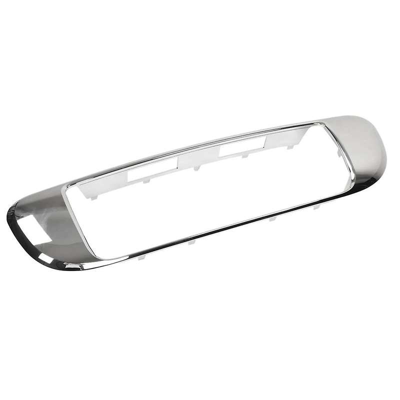 51129804577 for Mini Countryman R60 2011-2016 Rear License Plate Bracket Rear Bumper Trim Chrome