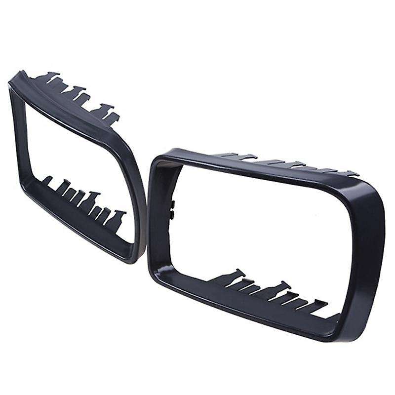 51168254904 Car Black Rearview Mirror Cover Shell Side Mirror Frame Replacement for E53 X5 2000-200