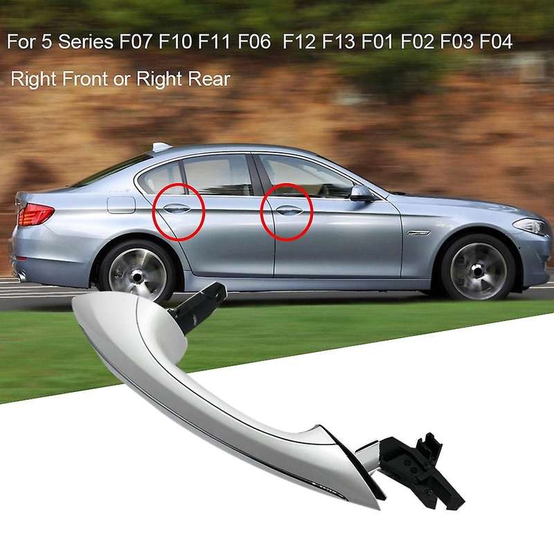 51217231930 Right Side Exterior Door Handle for 5 / 6 / 7 Series F07 F10 F11 F06 F12 F13 F01 F02 F03