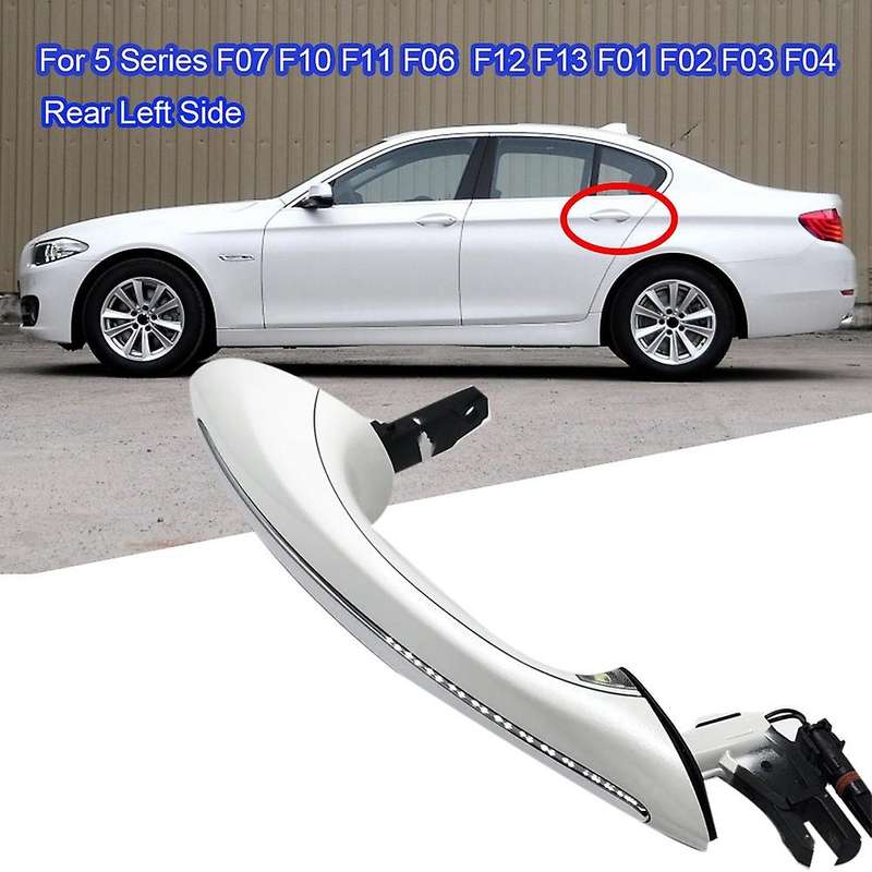 51217231929 Rear Left Exterior Door Handle for 5 / 6 / 7 Series F07 F10 F11 F06 F12 F13 F01 F02 F03