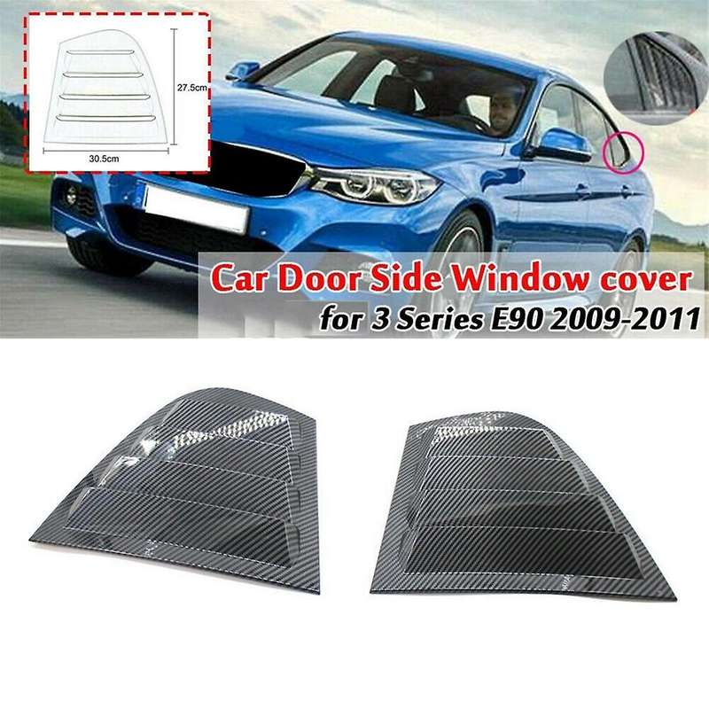 51347060212 51347060211 Rear Shutter Door Window Triangular Trim Panel Automotive for 3 Series E90 2