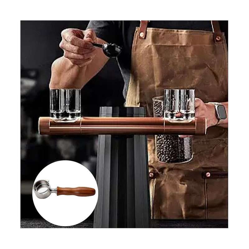 51mm Bottomless Portafilter for Replacement Filter Basket Coffee Accessories Espresso Barista Tools