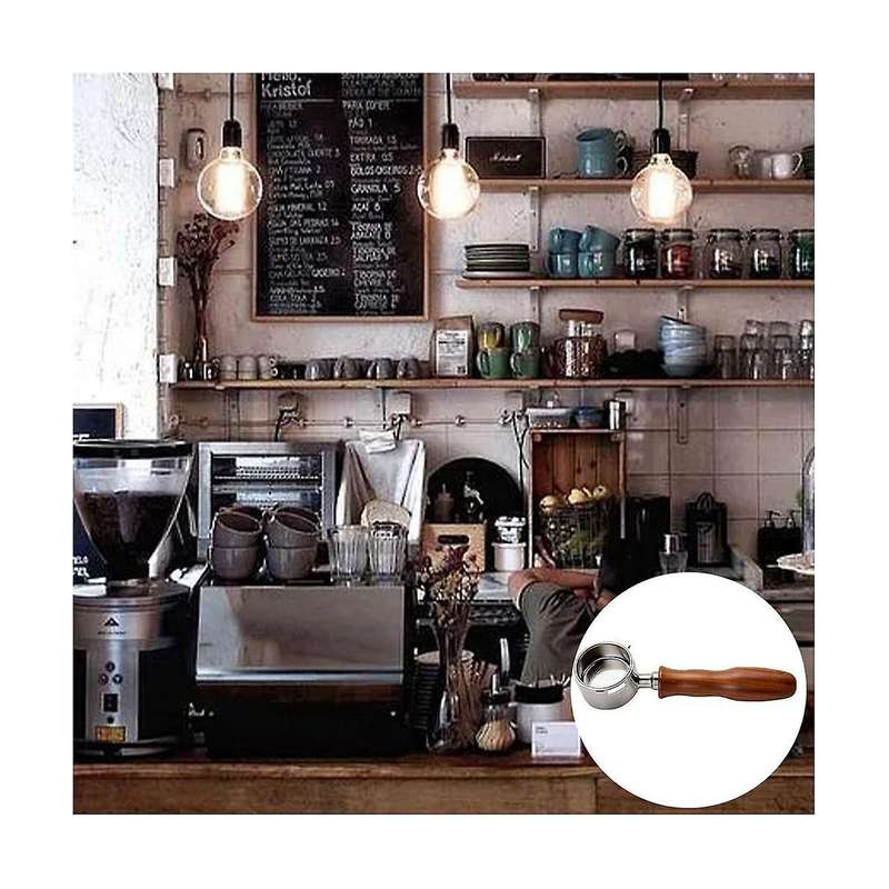 51mm Bottomless Portafilter for Replacement Filter Basket Coffee Accessories Espresso Barista Tools