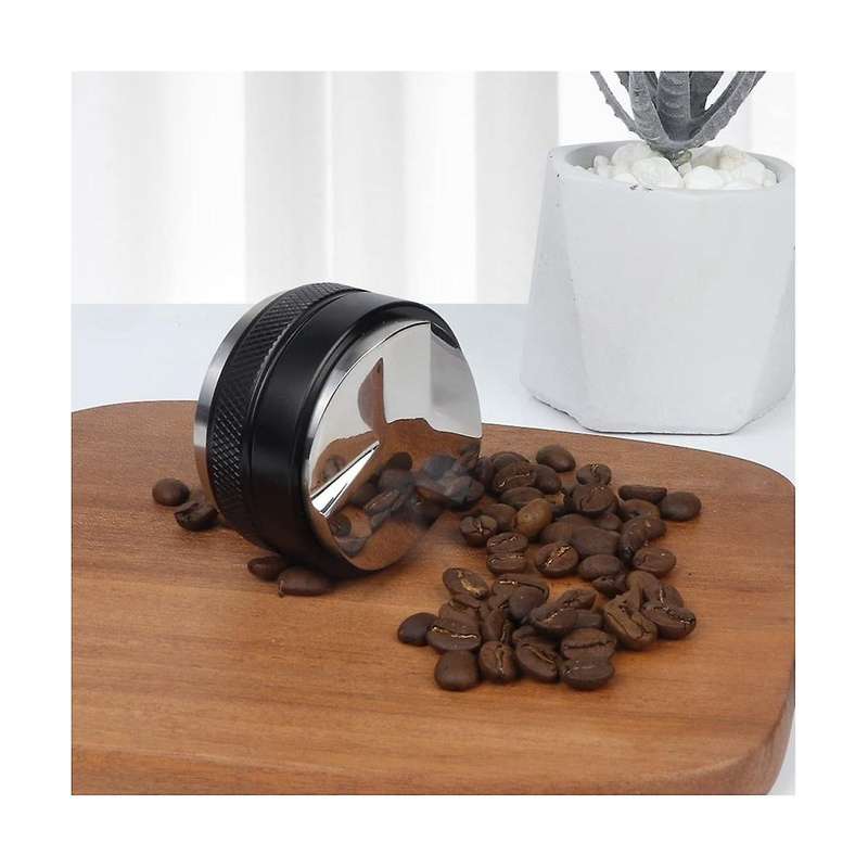 51mm 304 Stainless Steel 3 Angled Slopes and Flat Base Double Head Coffee Powder Tamper Espresso Po